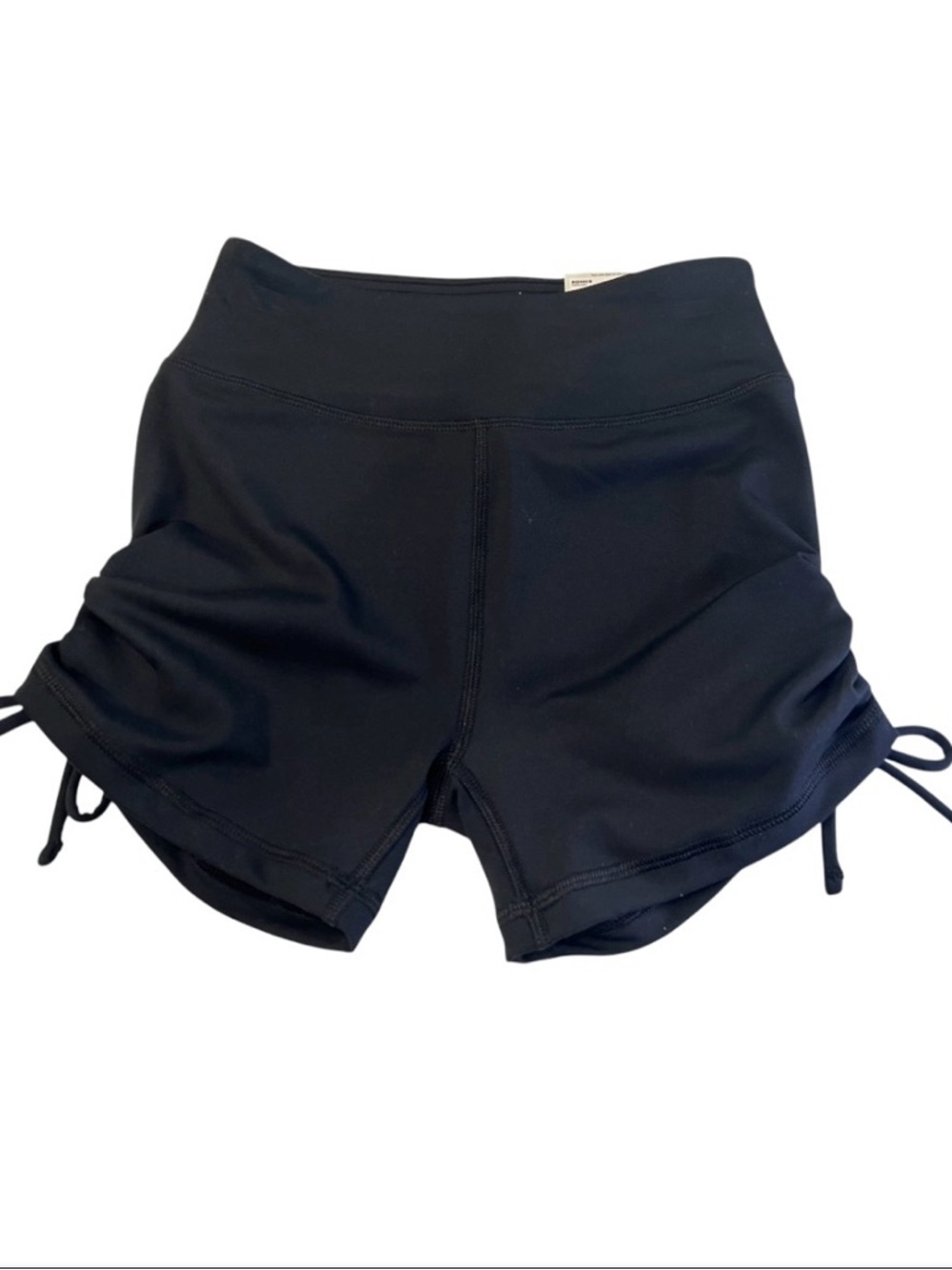 SO Ruched Side Athletic Shorts - Black NWT
